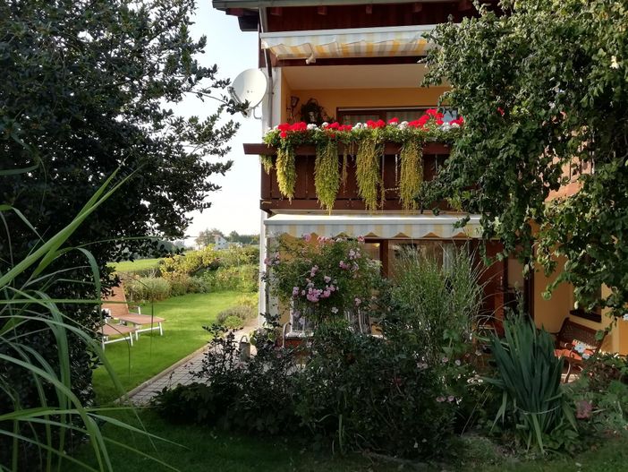 Ferienwohnung Familie Kleinert - Terrasse, Garten