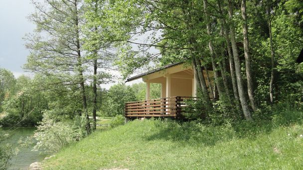 Klimapavillon am Auwaldsee