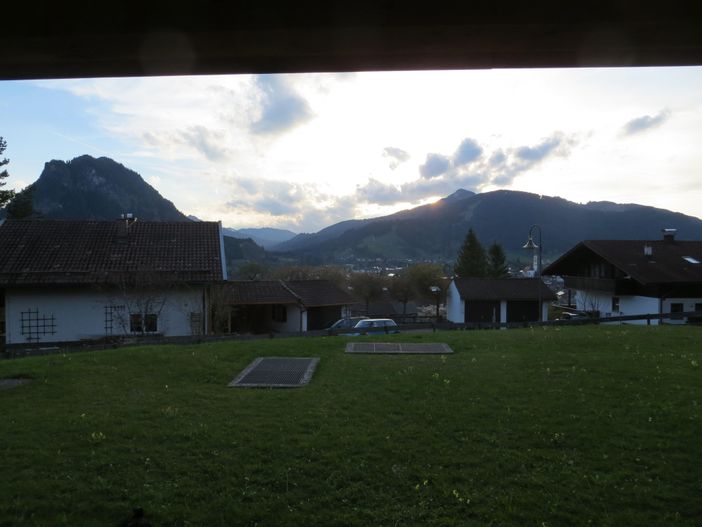 Blick auf die Berge ins Vilstal