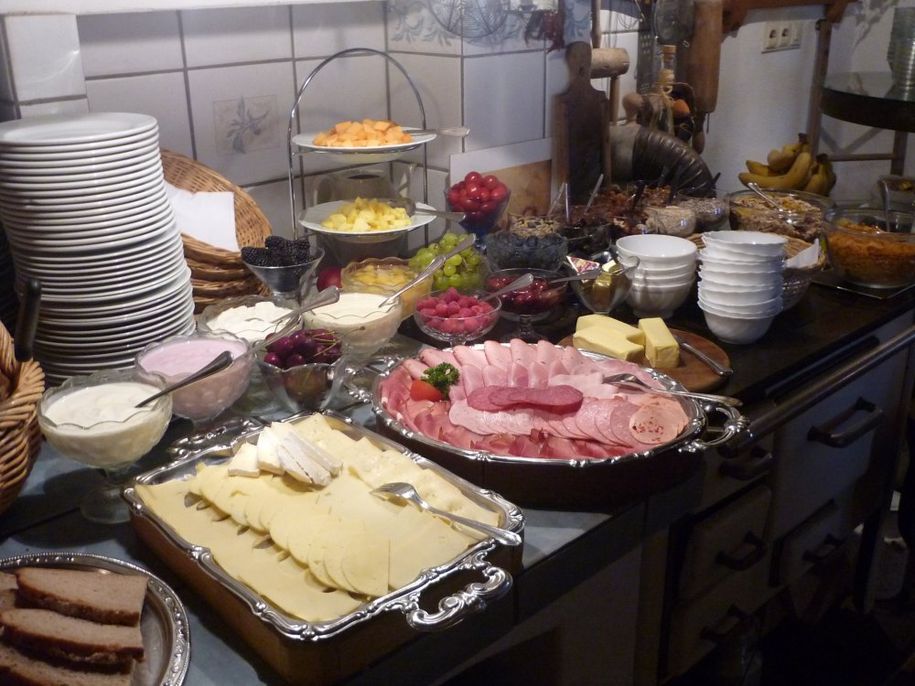 Ellerhof Frühstücksbuffet