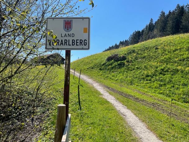 Grenzsteg nach Vorarlberg