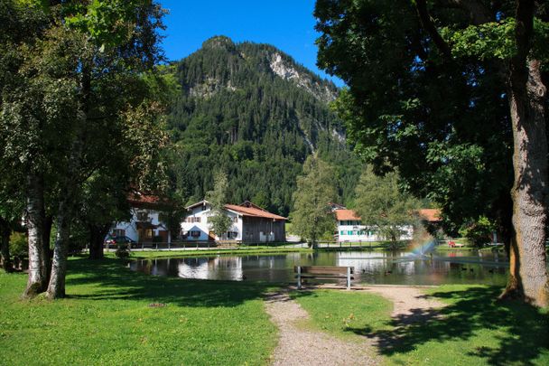 Dorfer Weiher im Ortsteil Pfronten-Dorf