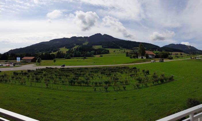 Aussicht vom Balkon