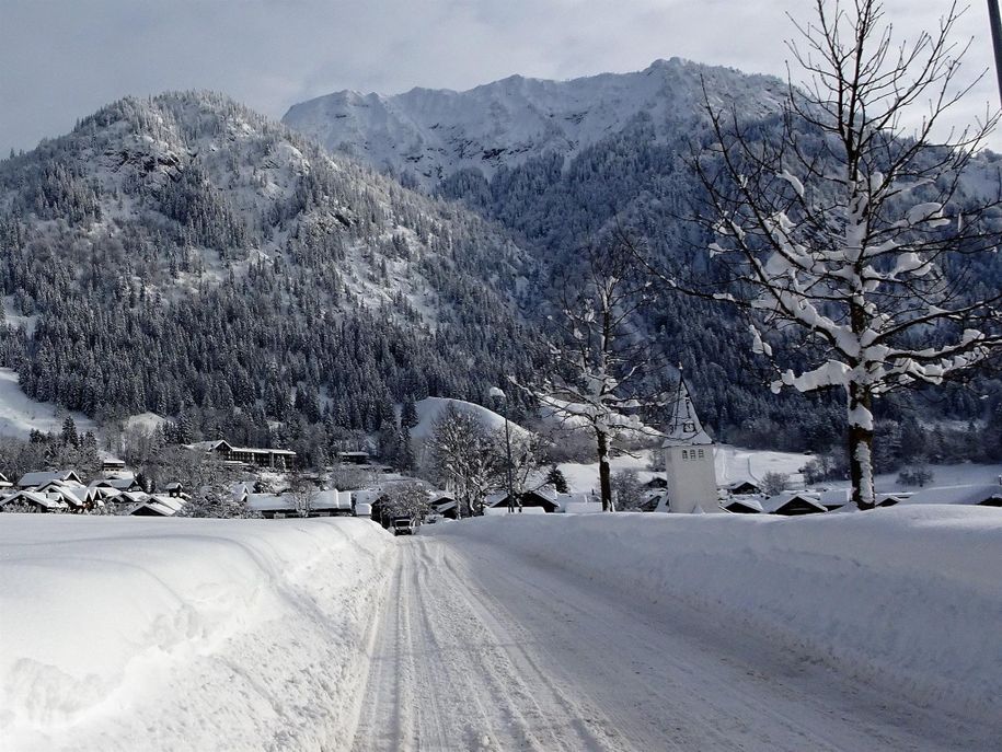 Bad Oberdorf im Schnee