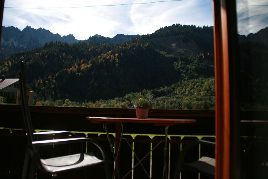 Freier Blick auf die Berge