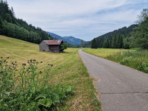 Im Ostertal Richtung Ostertaltobel