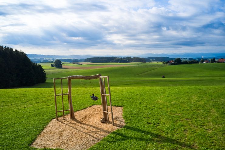 Panoramaschaukel am Kornhofer Bänkle