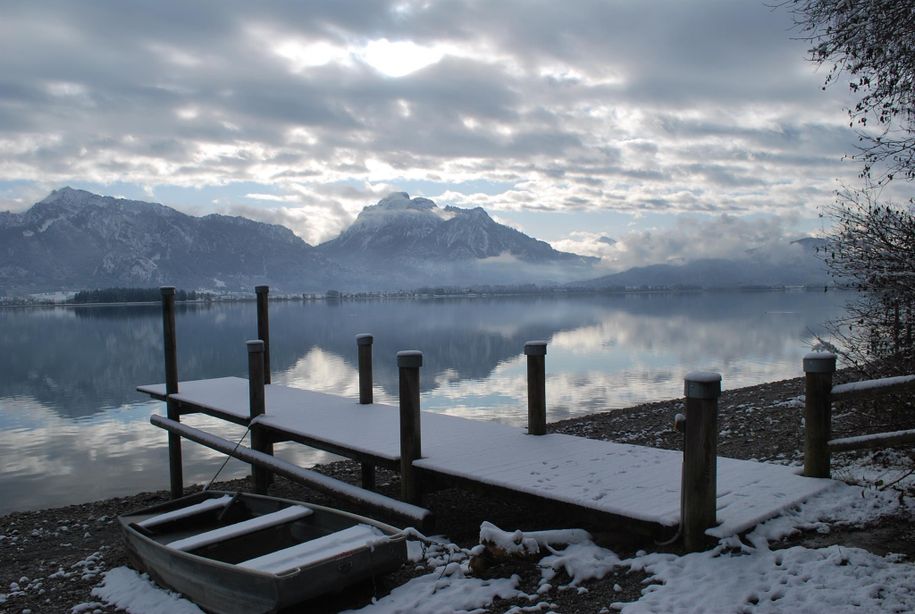 Steg am Forggensee