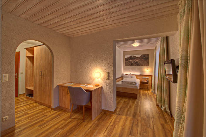 Einzelzimmer Trail-Hotel Oberstaufen