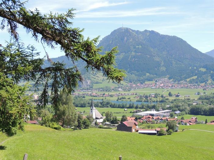 Blick auf Seifriedsberg