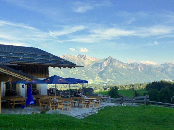 Schlitte Hitte in Ofterschwang im Allgäu