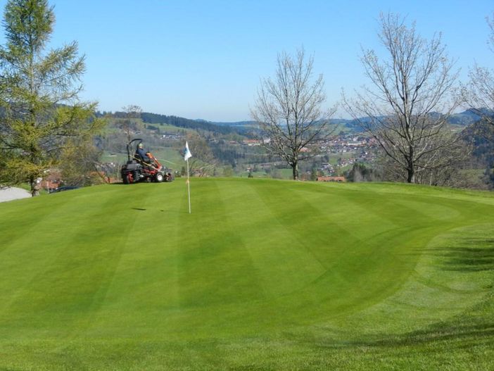 Der Golfplatz fast nebenan