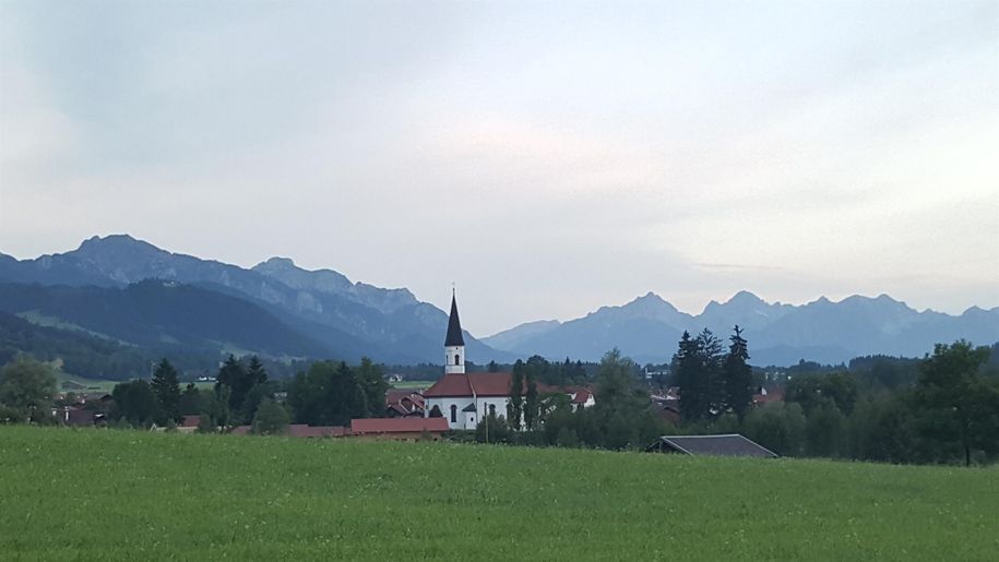 Ein Blick auf Trauchgau