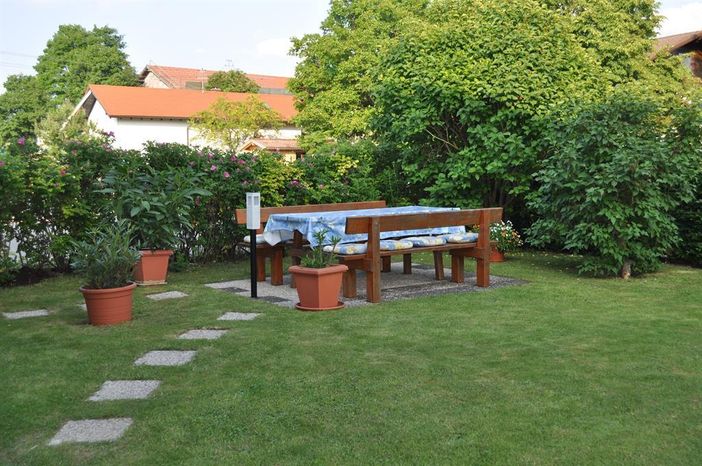 Sitzecke im Garten