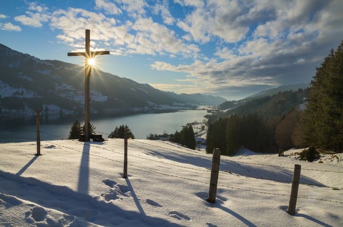 Blick auf unseren schönen Alpsee