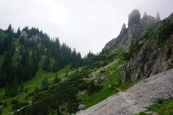 Allgäuer Königsalpenroute - Etappe 8: Kenzenhütte-Tegelberghaus/Schwangau