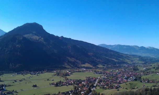 Aussicht von der Kanzel (Oberjoch)