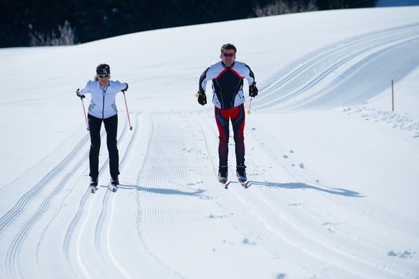 Wintervergnügen auf der Loipe