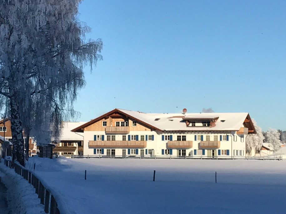 Winterbild Alpenglück de Luxe