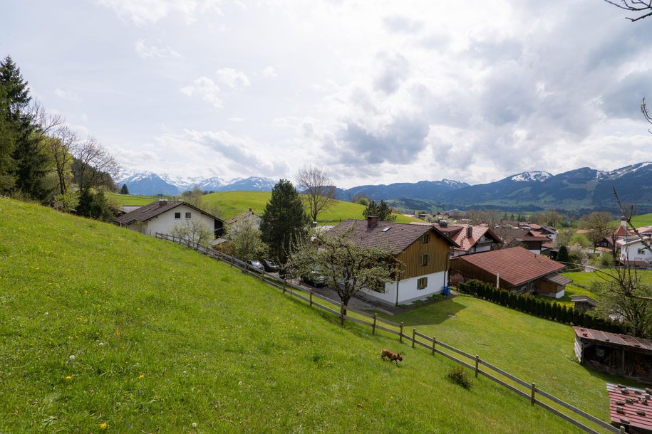 Grenzenloser Bergblick