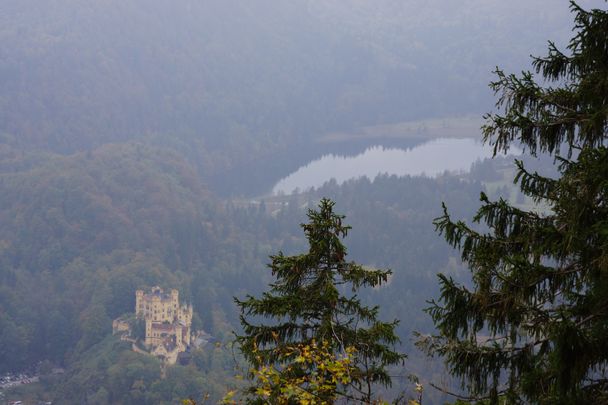 Schloss Hohenschwangau und Schwansee