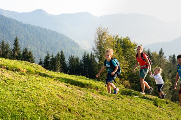 Familienwandern am Hündle