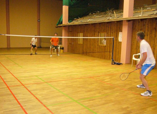 Badminton im Sportpark Fischen im Allgäu