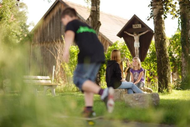 Der Sinnen-Park, auch ein Ort für junde Menschen