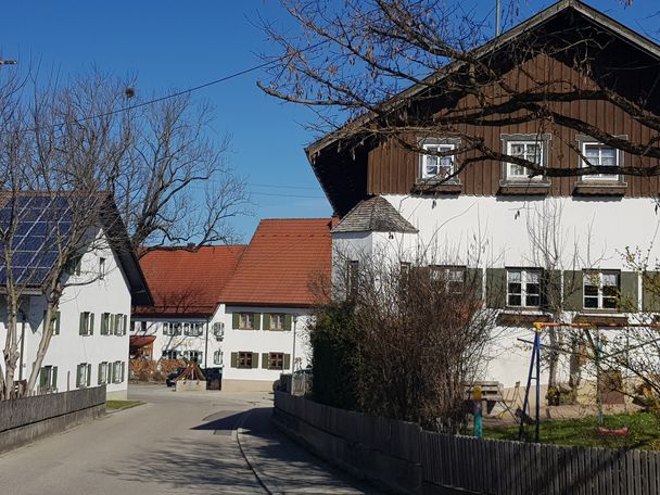 Ortsansicht Stötten am Auerberg