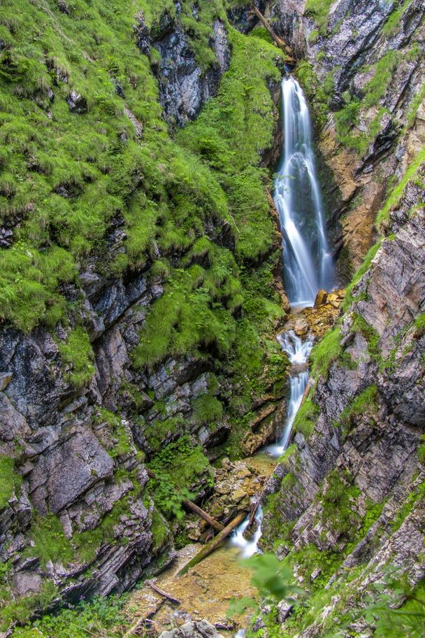 Wasserfall in der Reichenbachklamm