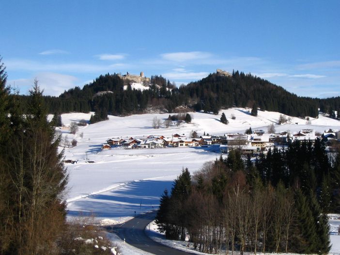 Burgruinen Eisenberg und Hohenfreyberg