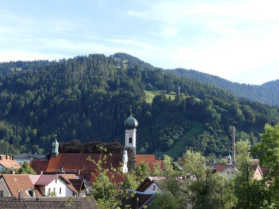 Immenstadt mit Blick auf den Mittagberg