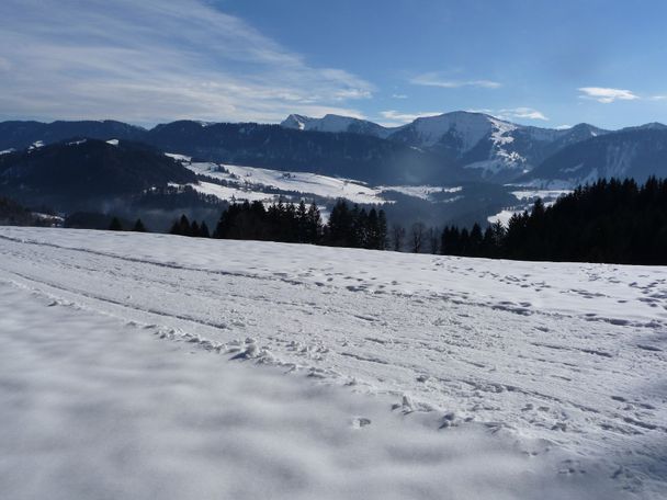 Freier Blick auf den Hochgrat