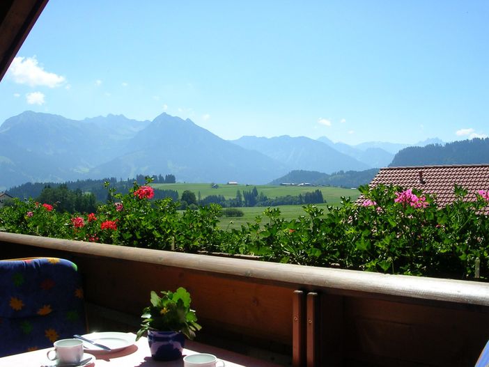 Aussicht Haus Alpensonne