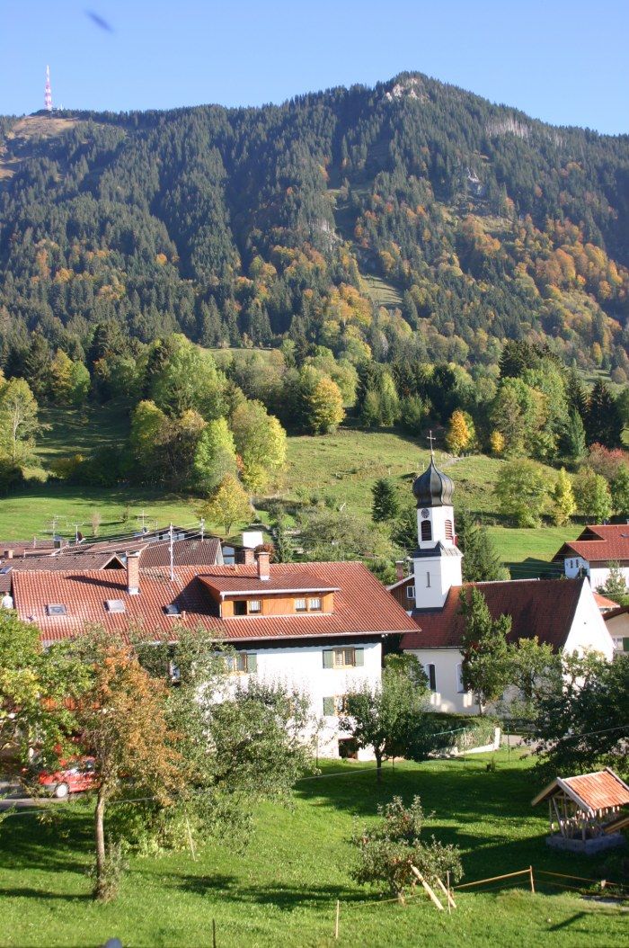 Wagneritz, Blick aus den Ferienwohnungen