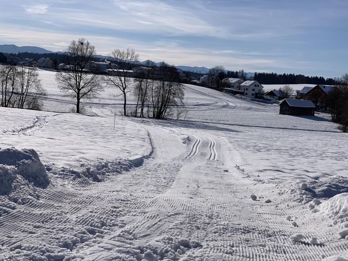 Haus Sonnenwinkel Umgebung Eisenharz im Winter