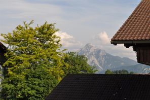 Blick vom Balkon