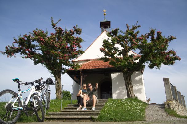 Rast an der Antoniuskapelle in Selmnau