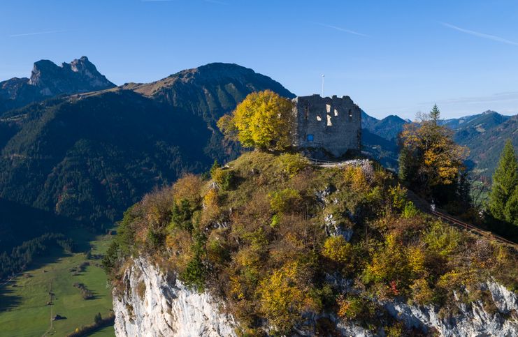 Burgruine Falkenstein ©Deutschland abgelichtet, Pfronten Tourismus