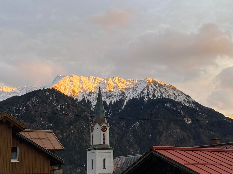 Sonnenuntergang am Iseler