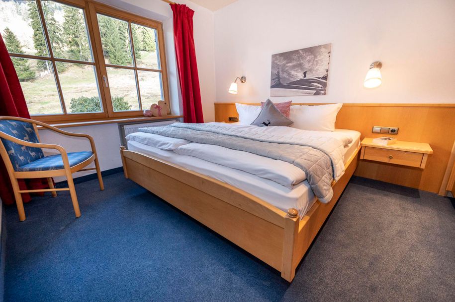 Wohnung Ahorn, ruhiges Schlafzimmer