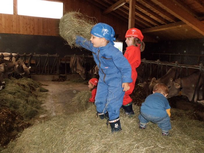 Alle Kinder dürfen mithelfen, das macht Spaß