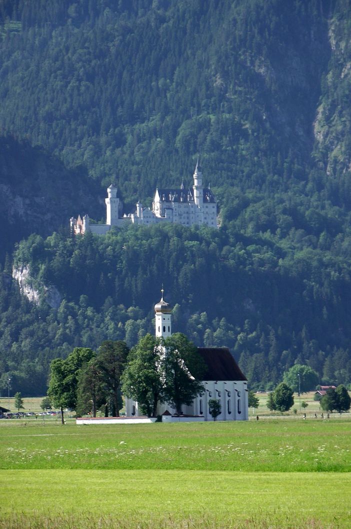 Schloss Neuschwanstein und St. Coloman