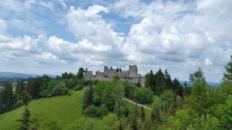 Burgruinen Eisenberg und Hohenfreyberg