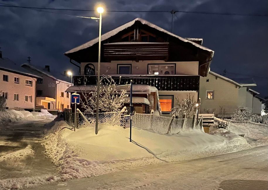 Haus im Winterzauber