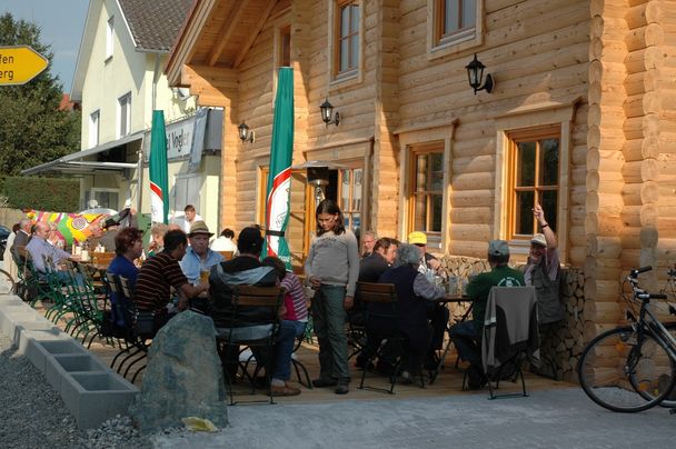 Hüttengastronomie bei der Käserei