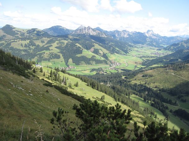 Blick ins Tannheimer Tal