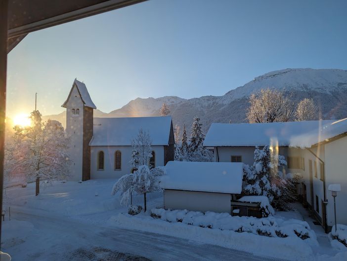 Blick aus den Schlafzimmern