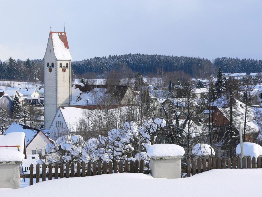 Unser Dorf im Winter