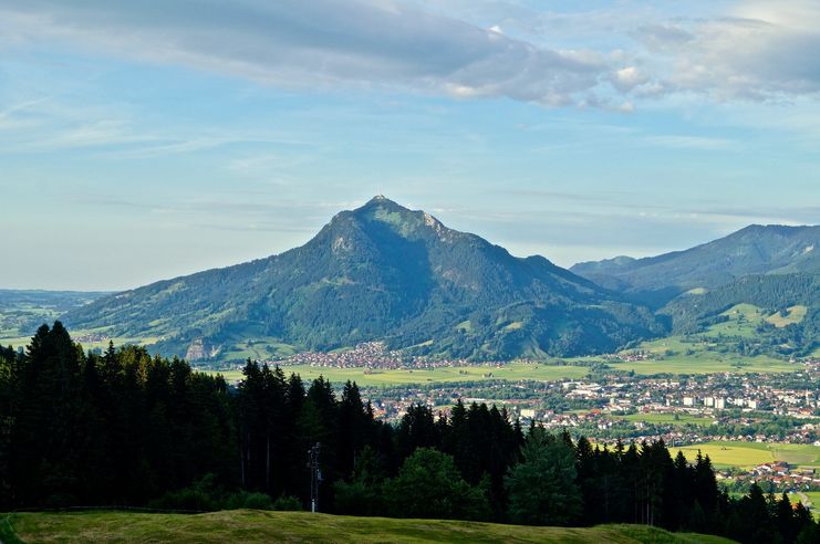 Blick auf den Grünten